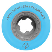 54mm CLOUDS ARTO SAARI LIGHT BLUE 92A SKATEBOARD WHEELS