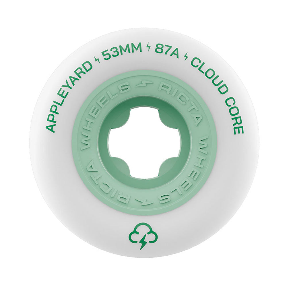 53mm CLOUDS MARK APPLEYARD 87A SKATEBOARD WHEELS