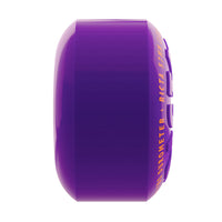 57mm CLOUDS PURPLE ORANGE 92A SKATEBOARD WHEELS