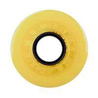54mm CLOUDS YELLOW BLACK 78A SKATEBOARD WHEELS