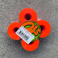 60mm HOT JUICE ORANGE 78A  SKATEBOARD WHEELS