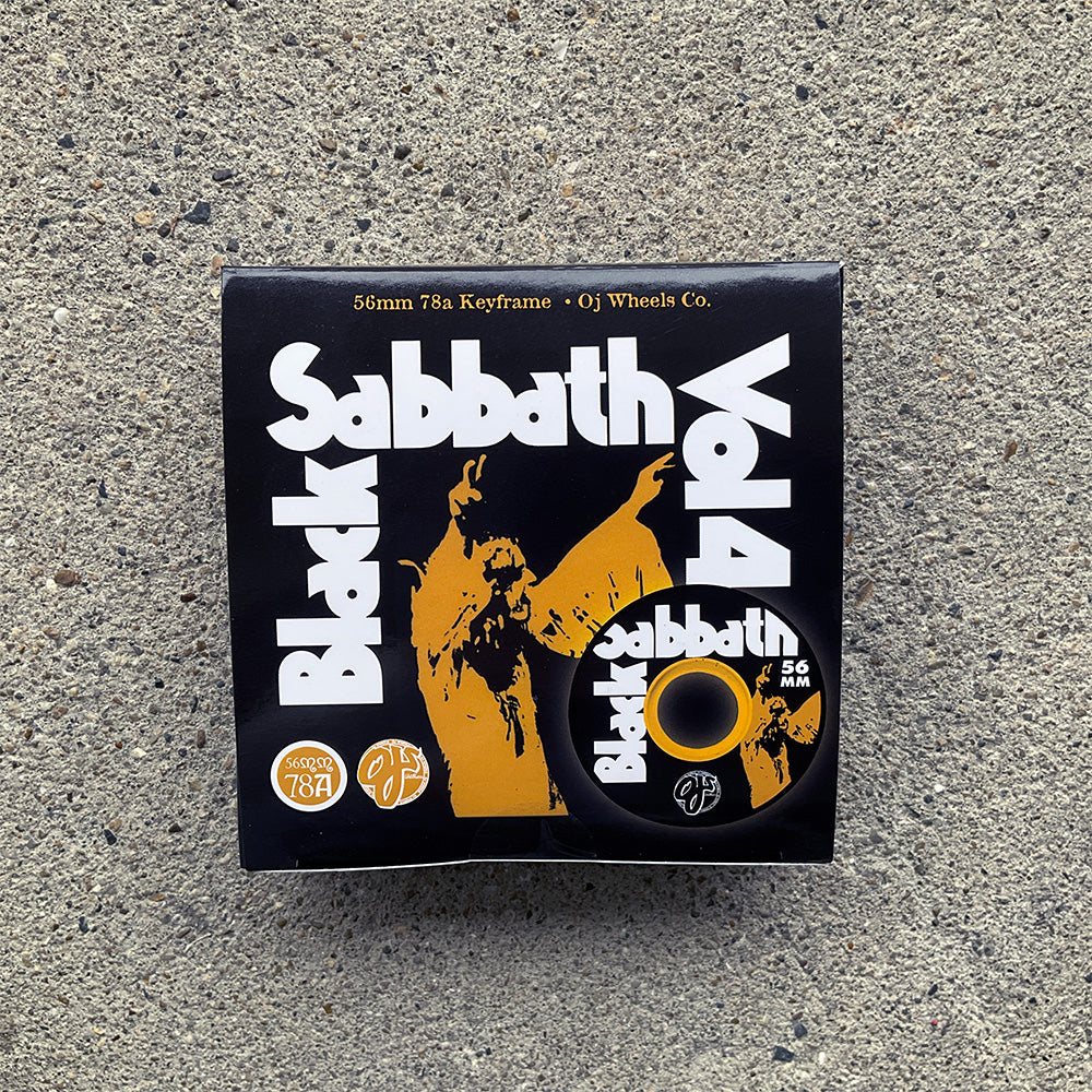 56mm BLACK SABBATH VOL4 KEYFRAME 78A WHEELS