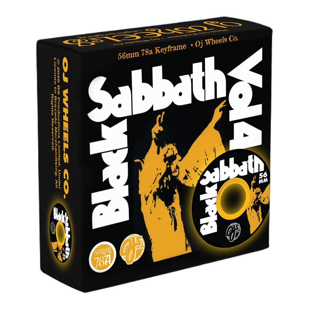 56mm BLACK SABBATH VOL4 KEYFRAME 78A WHEELS