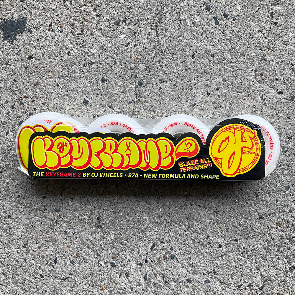 52mm KEYFRAME2 87A SKATEBOARD WHEELS