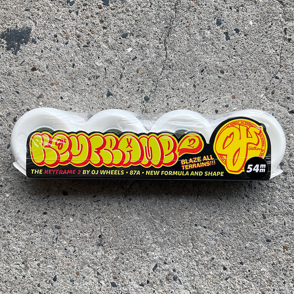 52mm KEYFRAME2 87A SKATEBOARD WHEELS