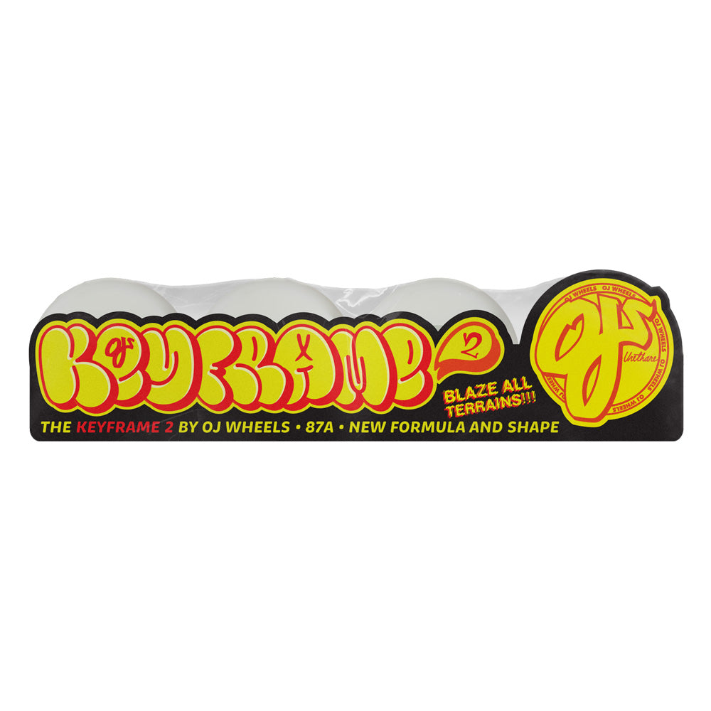 52mm KEYFRAME2 87A SKATEBOARD WHEELS