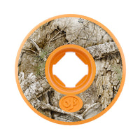 56mm REALTREE APX KEYFRAME 2 ORANGE 92A SKATEBOARD WHEELS