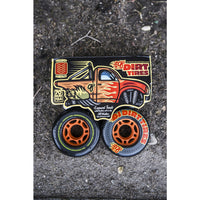70mm DIRT TIRES THUNDER JUICE 78A SKATEBOARD WHEELS