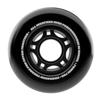 70mm VANDALS DIRT TIRES THUNDER JUICE BLACK 78A SKATEBOARD WHEELS