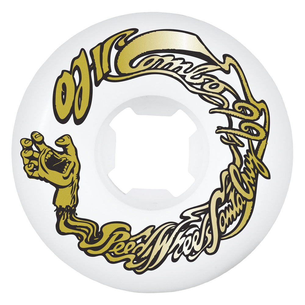 60mm ORIGINAL COMBO GOLD/WHITE 99A WHEELS