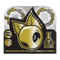 60mm ORIGINAL COMBO GOLD/WHITE 99A WHEELS
