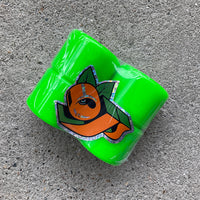 60mm SUPER JUICE GREEN 78A SKATEBOARD WHEELS