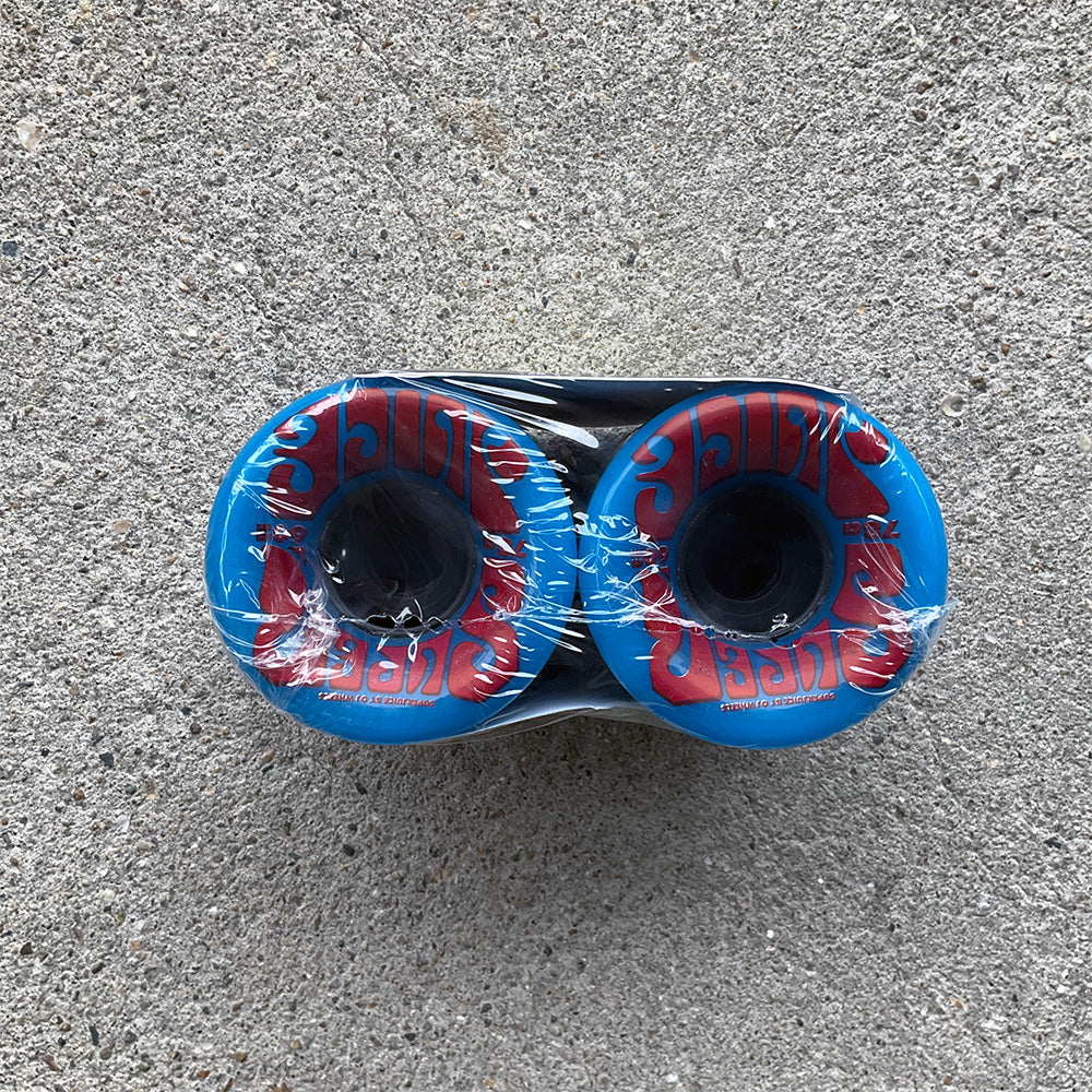 60mm SUPER JUICE 78A BLUE SKATEBOARD WHEELS
