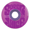 60mm SUPER JUICE TRANS PURPLE 78A SKATEBOARD WHEELS