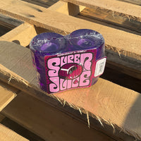 60mm SUPER JUICE TRANS PURPLE 78A SKATEBOARD WHEELS