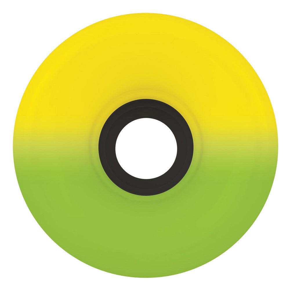 60mm SUPER JUICE CREATURE BONEHEAD YELLOW/GREEN 78A SKATEBOARD WHEELS