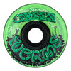 60mm GREEN WORMS SUPER JUICE TRANS GREEN 78A SKATEBOARD WHEELS