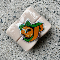 60mm COFFEE SUPER JUICE BEIGE 78A SKATEBOARD WHEELS