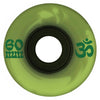 60mm CRU-ZEN EMERALD MARBLE SWIRL SUPER JUICE 78A SKATEBOARD WHEELS