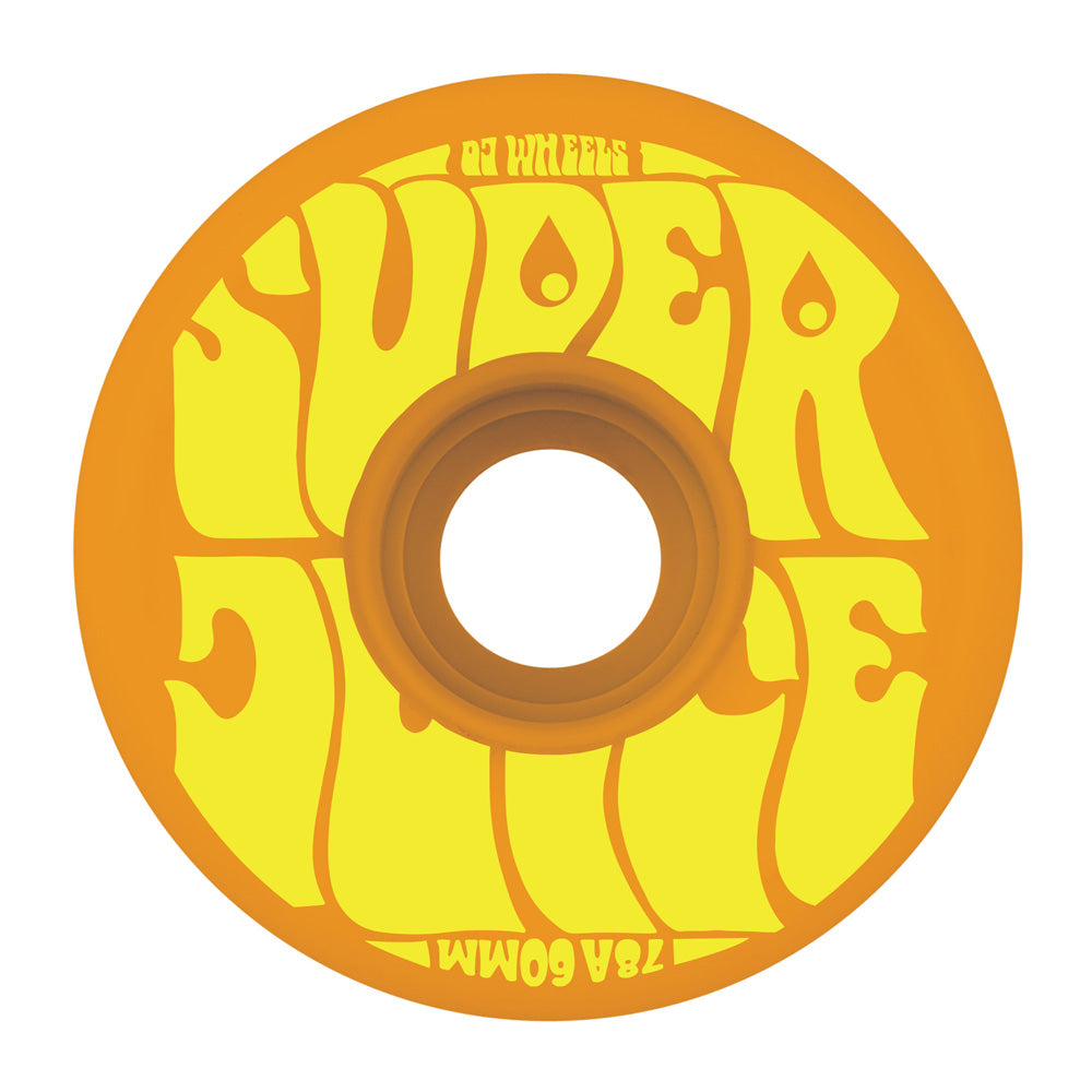 60mm SUPER JUICE ORANGE 78A SKATEBOARD WHEELS