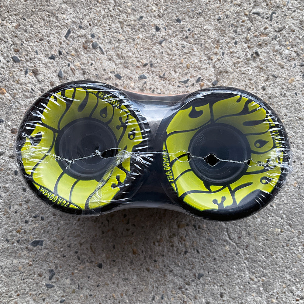 60mm SUPER JUICE BLACK 78A SKATEBOARD WHEELS