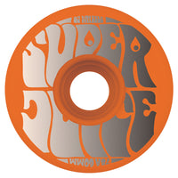 60mm SUPER JUICE NEON ORANGE 78A SKATEBOARD WHEELS