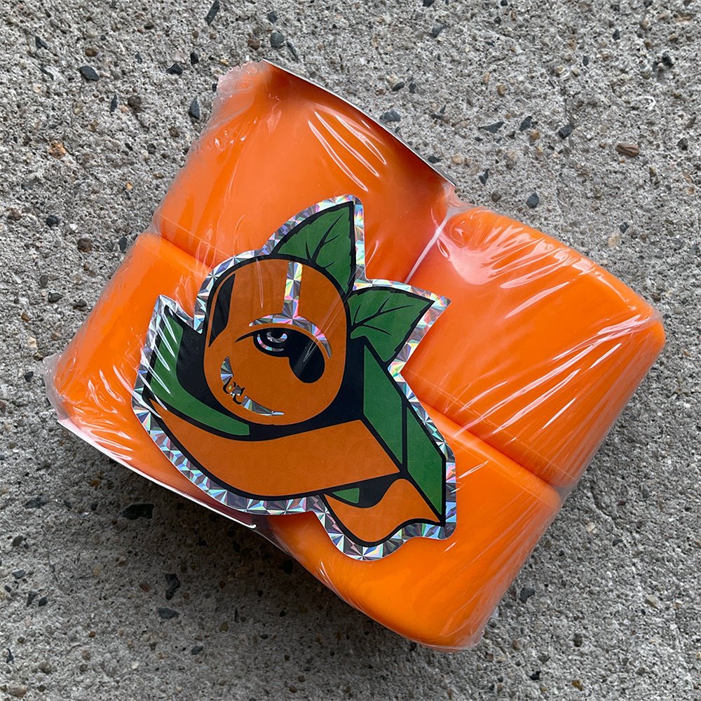 60mm SUPER JUICE NEON ORANGE 78A SKATEBOARD WHEELS