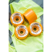 60mm SUPER JUICE NEON ORANGE 78A SKATEBOARD WHEELS