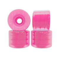 60mm BUBBLE GUM SUPER JUICE TRANS PINK 78A SKATEBOARD WHEELS