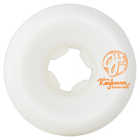 55mm BEN RAYBOURN HAT 2 ORIGINAL HARDLINE WHITE 99A SKATEBOARD WHEELS