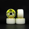 54mm BARNEY PAGE ORIGINAL WHITE HARDLINE 99A SKATEBOARD WHEELS