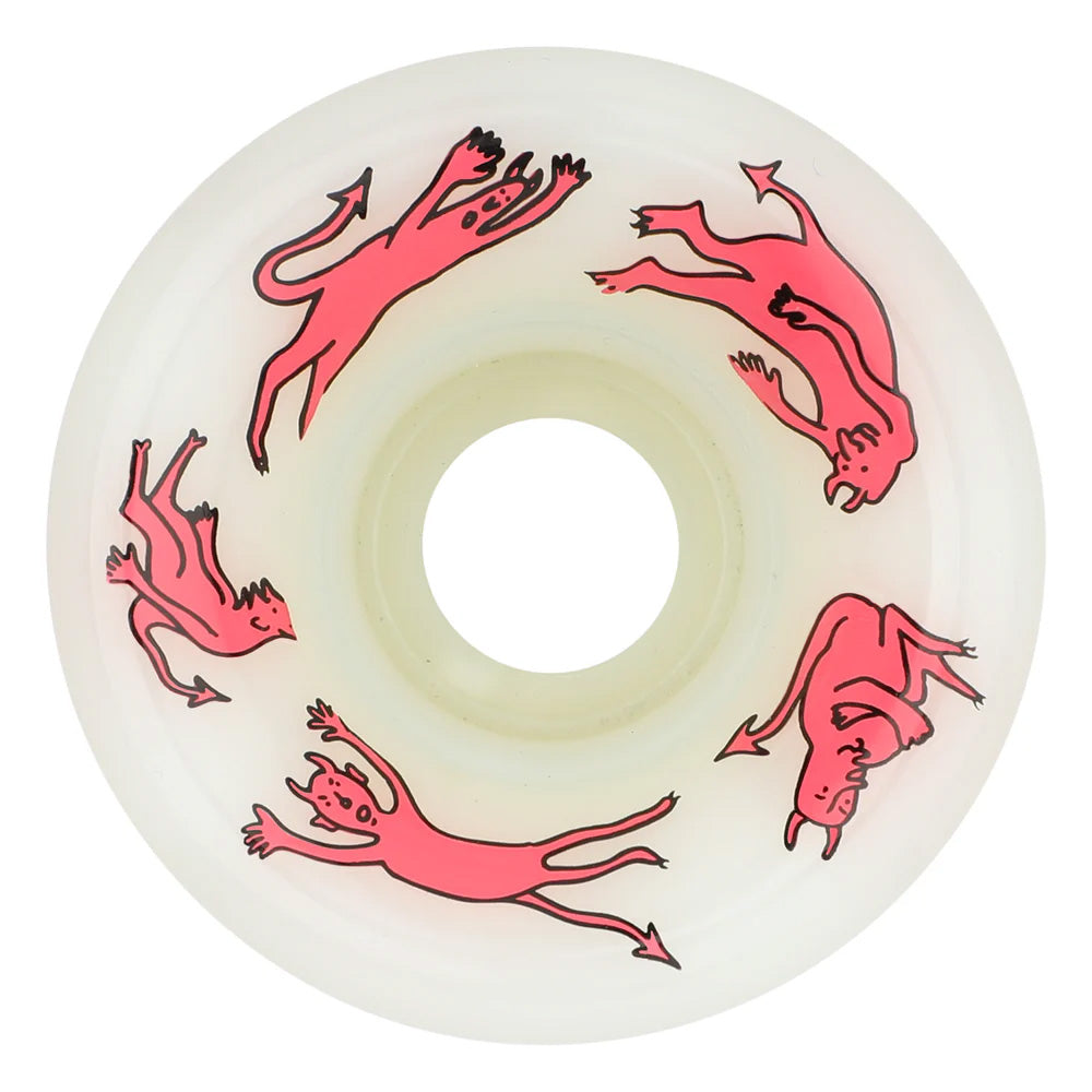 55mm BOSERIO LITTLE DEVILS 99A SKATEBOARD WHEELS