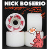 55mm BOSERIO LITTLE DEVILS 99A SKATEBOARD WHEELS