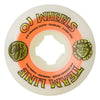 54mm TEAM LINE ORIGINAL WHITE ORANGE/GREEN NOMADS 99A SKATEBOARD WHEELS