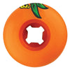 58mm LIL DOODIES ORANGE 99A SKATEBOARD WHEELS