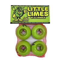 58mm LITTLE LIMES GREEN 99A SKATEBOARD WHEELS