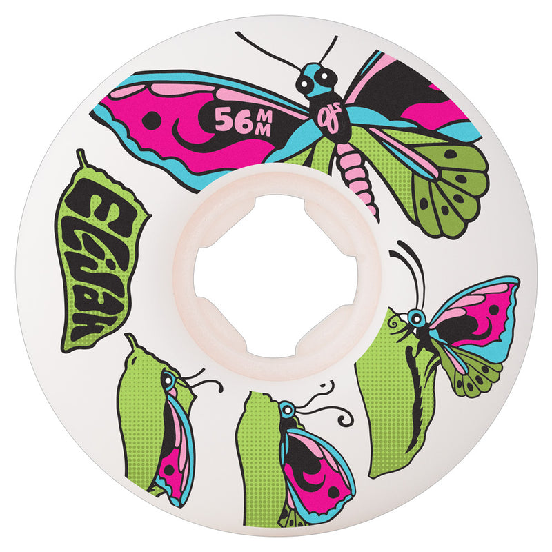 56mm ELIJAH CHRYSALIS CHUBBIES 99A SKATEBOARD WHEELS