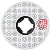 54mm THE BOOK OF OJ BLOODSUCKER HARDLINE WHITE 97A SKATEBOARD WHEELS