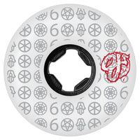 54mm THE BOOK OF OJ BLOODSUCKER HARDLINE WHITE 97A SKATEBOARD WHEELS