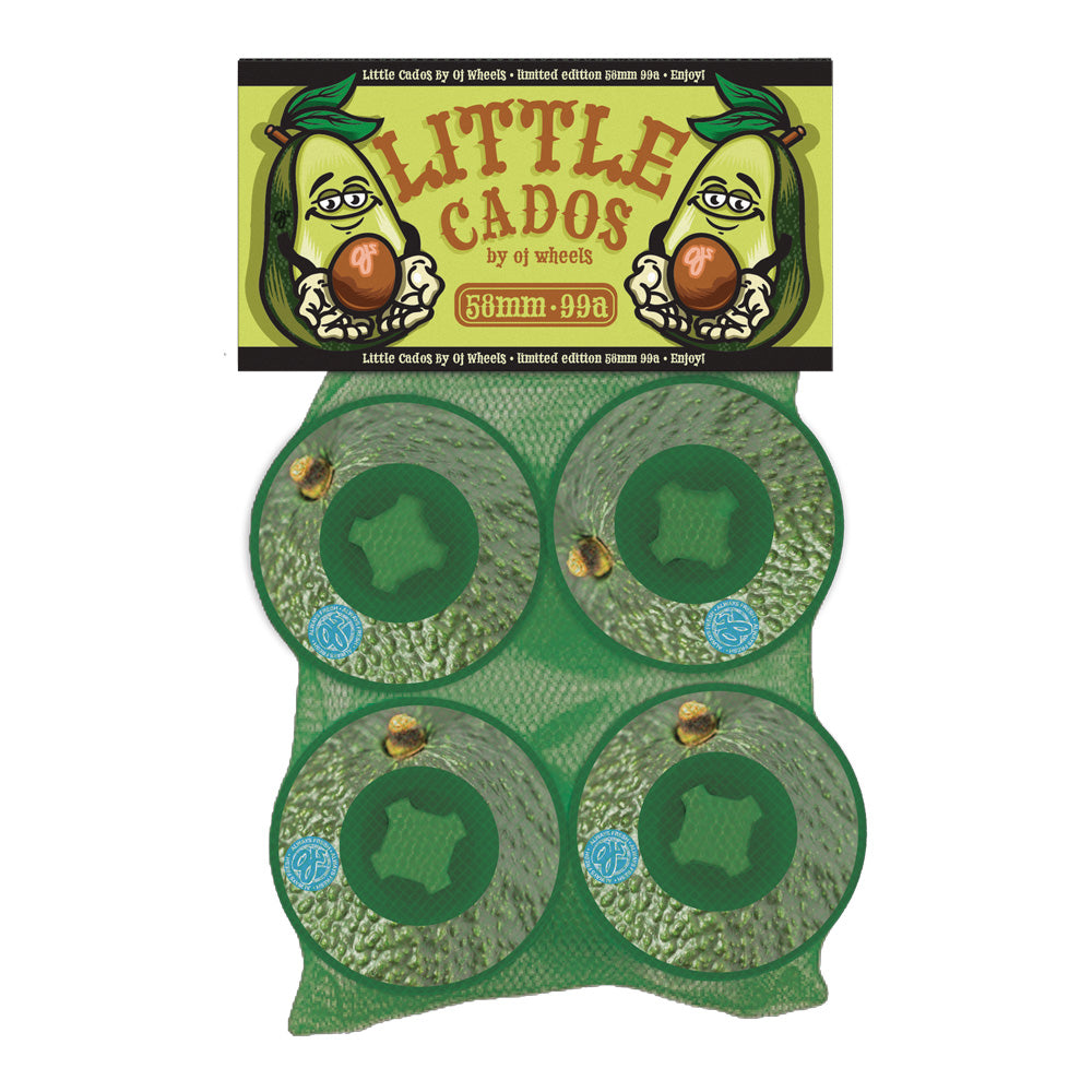 58mm AVOCADO LIL DOODIES 99A WHEELS