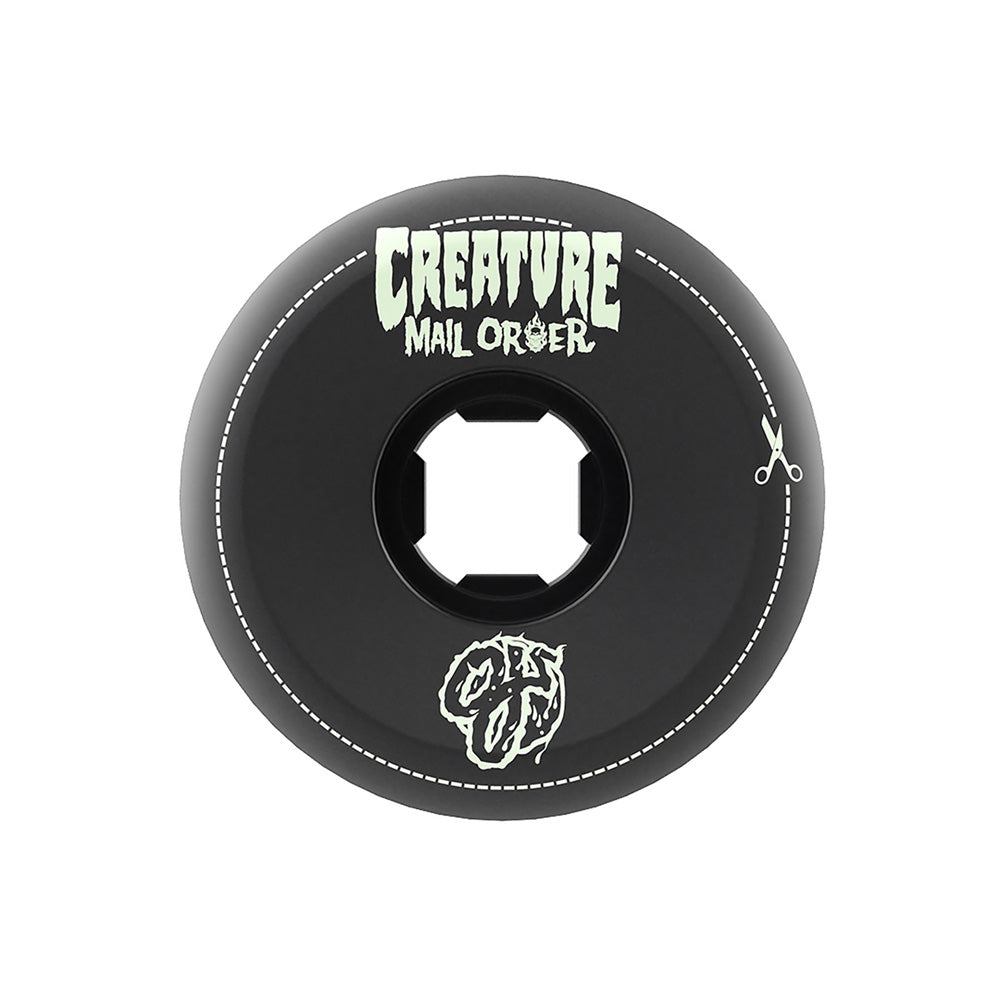 54mm CREATURE MAIL ORDER BLOODSUCKER HARDLINE BLACK 97A SKATEBOARD WHEELS