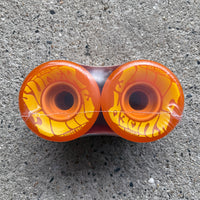 55mm MINI SUPER JUICE ORANGE/YELLOW 78A SKATEBOARD WHEELS