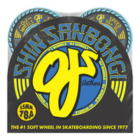 55mm MINI SUPER JUICE SHIN SANBONGI BLUE 78A SKATEBOARD WHEELS