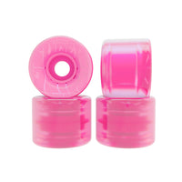 55mm BUBBLE GUM MINI SUPER JUICE TRANS PINK 78A SKATEBOARD WHEELS