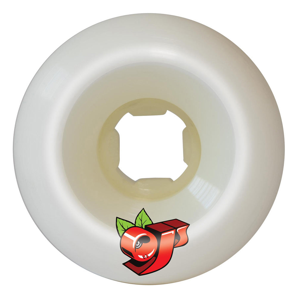 58mm ACE PELKA SLAPPY REDZ DOUBLE DURO WHITE MINI COMBO 101A/95A SKATEBOARD WHEELS