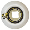 56mm GIOVANNI VIANNA HIGH ROLLER DOUBLE DURO WHITE MINI COMBO 101A/95A SKATEBOARD WHEELS