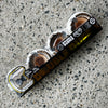 53mm DOUBLE DURO WHITE / GUM HARDLINE 99A/95A SKATEBOARD WHEELS