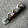 54mm DOUBLE DURO WHITE HARDLINE 101A/95A SKATEBOARD WHEELS