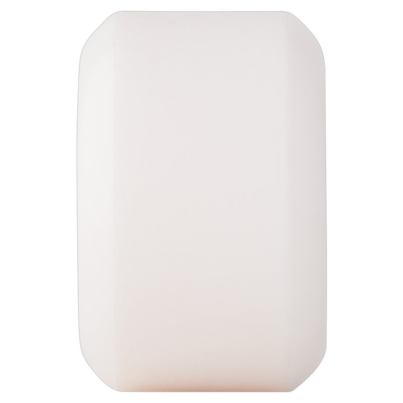 54mm DOUBLE DURO WHITE/GUM HARDLINE 99A/95A SKATEBOARD WHEELS