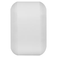 54mm DOUBLE DURO WHITE CHUBBIES 101A/95A SKATEBOARD WHEELS